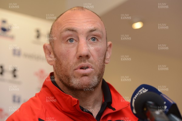 010513 - Wales Rugby Squad Announcement -Wales Coach Robin McBryde names his squad for Wales tour of Japan 