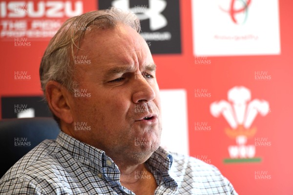 061020 - Wales Rugby Squad Announcement - Wales head coach Wayne Pivac talks to media via Zoom after naming his squad for the 2020 Autumn Nations Cup