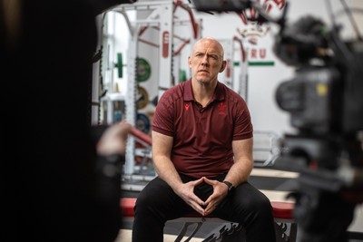 110526 - Picture shows Wales Rugby Head Coach Steve Tandy today as he announces Wales’ extended Squad for the Summer Series