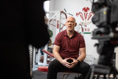 110526 - Picture shows Wales Rugby Head Coach Steve Tandy today as he announces Wales’ extended Squad for the Summer Series
