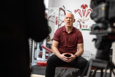 110526 - Picture shows Wales Rugby Head Coach Steve Tandy today as he announces Wales’ extended Squad for the Summer Series