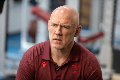 110526 - Picture shows Wales Rugby Head Coach Steve Tandy today as he announces Wales’ extended Squad for the Summer Series