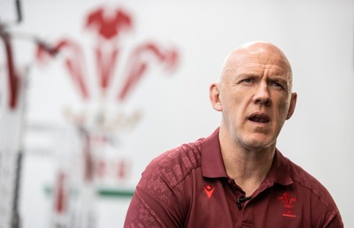 110526 - Picture shows Wales Rugby Head Coach Steve Tandy today as he announces Wales’ extended Squad for the Summer Series