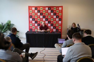 110526 - Picture shows Wales Rugby Head Coach Steve Tandy today as he announces Wales’ extended Squad for the Summer Series
