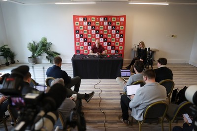 110526 - Picture shows Wales Rugby Head Coach Steve Tandy today as he announces Wales’ extended Squad for the Summer Series
