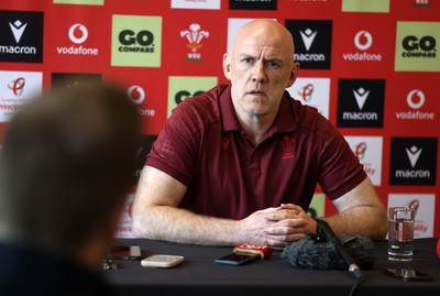 110526 - Picture shows Wales Rugby Head Coach Steve Tandy today as he announces Wales’ extended Squad for the Summer Series