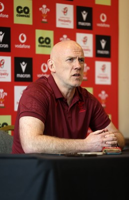 110526 - Picture shows Wales Rugby Head Coach Steve Tandy today as he announces Wales’ extended Squad for the Summer Series