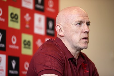 110526 - Picture shows Wales Rugby Head Coach Steve Tandy today as he announces Wales’ extended Squad for the Summer Series