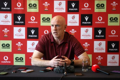 110526 - Picture shows Wales Rugby Head Coach Steve Tandy today as he announces Wales’ extended Squad for the Summer Series