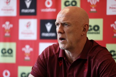 110526 - Picture shows Wales Rugby Head Coach Steve Tandy today as he announces Wales’ extended Squad for the Summer Series