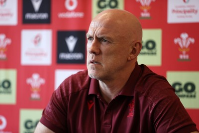 110526 - Picture shows Wales Rugby Head Coach Steve Tandy today as he announces Wales’ extended Squad for the Summer Series