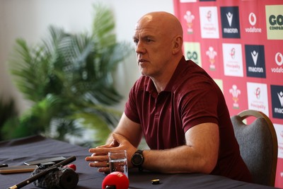 110526 - Picture shows Wales Rugby Head Coach Steve Tandy today as he announces Wales’ extended Squad for the Summer Series