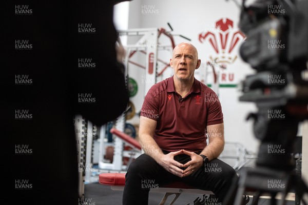 110526 - Picture shows Wales Rugby Head Coach Steve Tandy today as he announces Wales’ extended Squad for the Summer Series