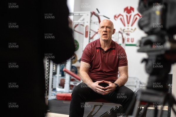 110526 - Picture shows Wales Rugby Head Coach Steve Tandy today as he announces Wales’ extended Squad for the Summer Series