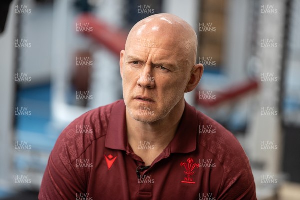 110526 - Picture shows Wales Rugby Head Coach Steve Tandy today as he announces Wales’ extended Squad for the Summer Series