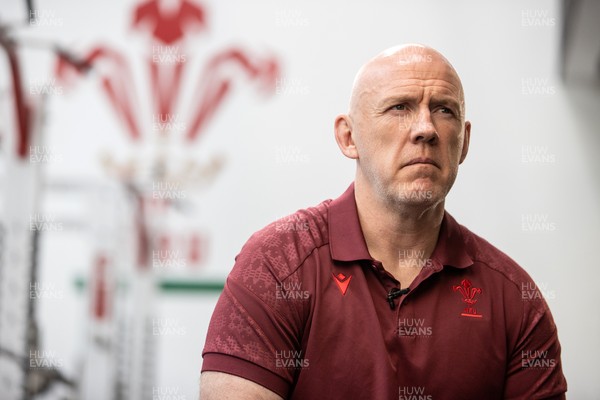 110526 - Picture shows Wales Rugby Head Coach Steve Tandy today as he announces Wales’ extended Squad for the Summer Series