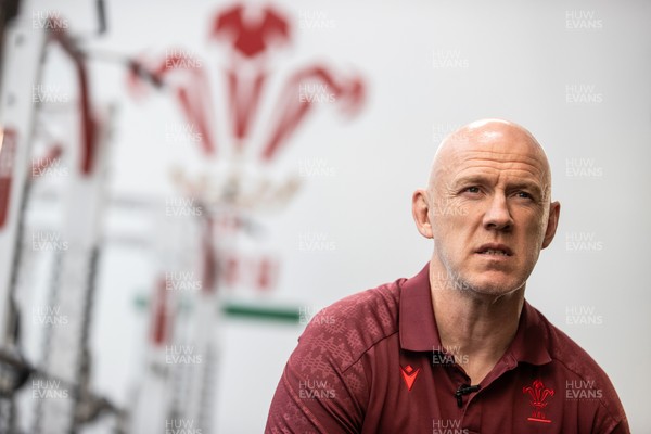 110526 - Picture shows Wales Rugby Head Coach Steve Tandy today as he announces Wales’ extended Squad for the Summer Series