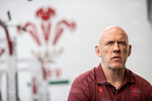 110526 - Picture shows Wales Rugby Head Coach Steve Tandy today as he announces Wales’ extended Squad for the Summer Series