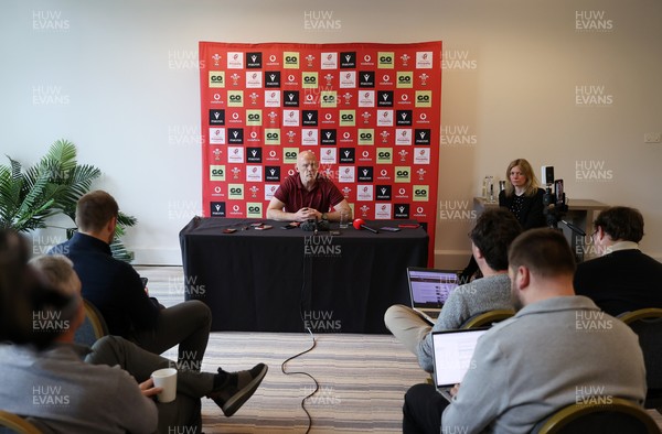 110526 - Picture shows Wales Rugby Head Coach Steve Tandy today as he announces Wales’ extended Squad for the Summer Series