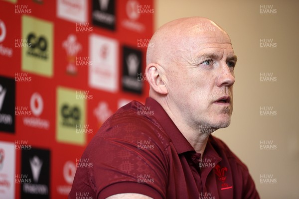 110526 - Picture shows Wales Rugby Head Coach Steve Tandy today as he announces Wales’ extended Squad for the Summer Series