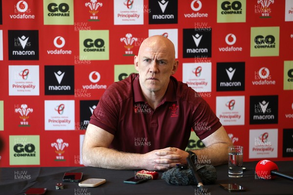 110526 - Picture shows Wales Rugby Head Coach Steve Tandy today as he announces Wales’ extended Squad for the Summer Series