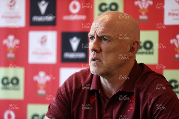 110526 - Picture shows Wales Rugby Head Coach Steve Tandy today as he announces Wales’ extended Squad for the Summer Series