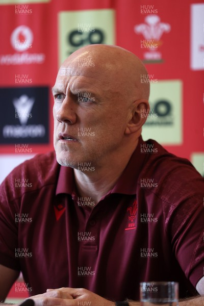 110526 - Picture shows Wales Rugby Head Coach Steve Tandy today as he announces Wales’ extended Squad for the Summer Series