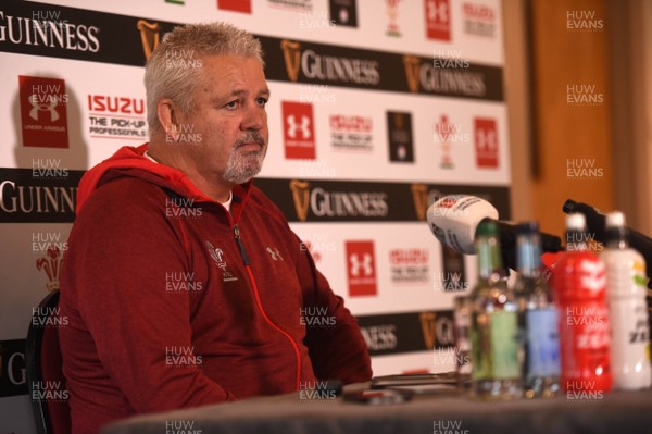 150119 - Wales Rugby Squad Announcement - Warren Gatland talks to media