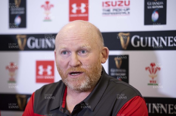 150120 - Wales Rugby Squad Announcement - Neil Jenkins talks to media