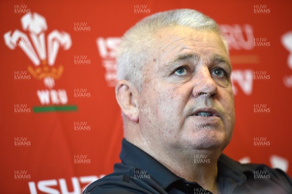 161018 - Wales Rugby Squad Announcement - Warren Gatland talks to media