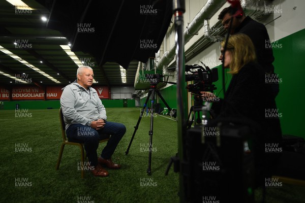 170123 - Wales Rugby Squad Announcement - Warren Gatland after naming his Wales Squad for the 6 Nations