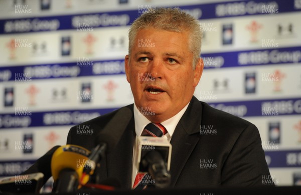 18.01.12 - Wales Rugby Squad Announcement - Wales head coach Warren Gatland names his squad for the RBS Six Nations 2012. 