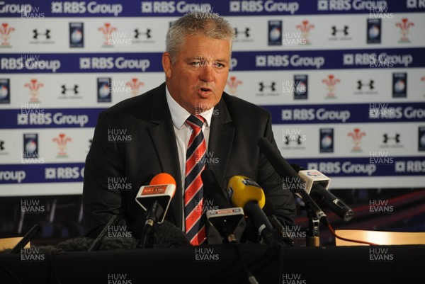 18.01.12 - Wales Rugby Squad Announcement - Wales head coach Warren Gatland names his squad for the RBS Six Nations 2012. 