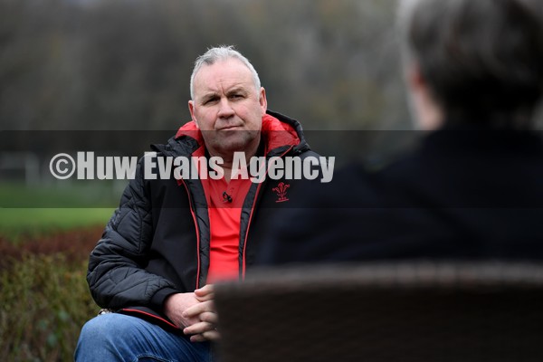 180122 - Wales Rugby Squad Announcement - Wayne Pivac talks to media