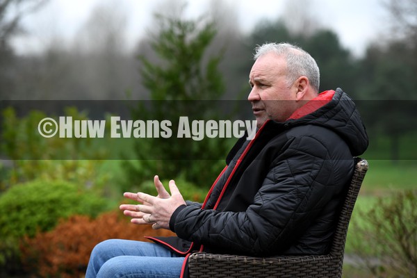 180122 - Wales Rugby Squad Announcement - Wayne Pivac talks to media