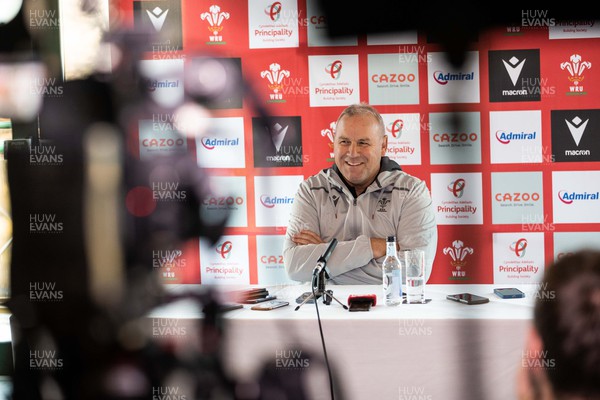 181022 - WRU - Wales Head Coach Wayne Pivac announces the squad for the Autumn International Series at a press conference