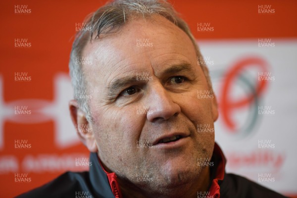 191119 - Wales Rugby Squad Announcement - Wayne Pivac talks to media