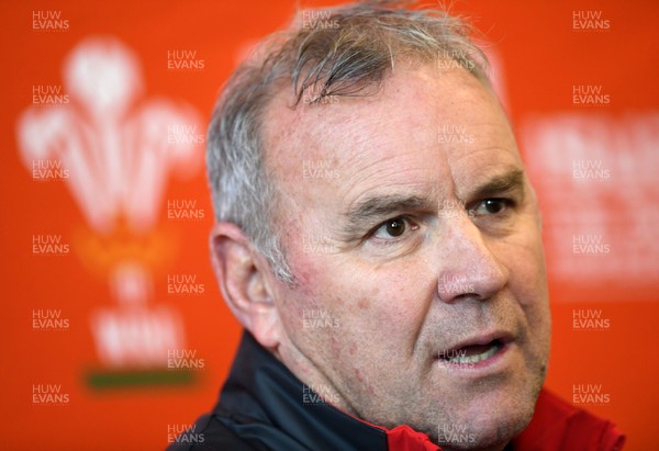 191119 - Wales Rugby Squad Announcement - Wayne Pivac talks to media
