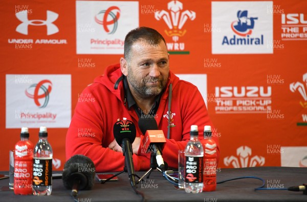 191119 - Wales Rugby Squad Announcement - Jonathan Humphreys talks to media