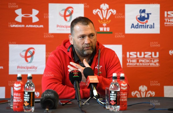191119 - Wales Rugby Squad Announcement - Jonathan Humphreys talks to media