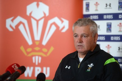 200115 - Wales Rugby Squad Announcement -Wales head coach Warren Gatland names his squad for the RBS 6 Nations 2015