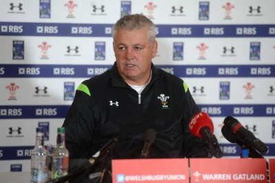 200115 - Wales Rugby Squad Announcement -Wales head coach Warren Gatland names his squad for the RBS 6 Nations 2015