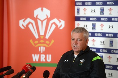 200115 - Wales Rugby Squad Announcement -Wales head coach Warren Gatland names his squad for the RBS 6 Nations 2015