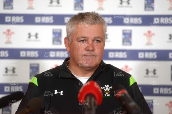 200115 - Wales Rugby Squad Announcement -Wales head coach Warren Gatland names his squad for the RBS 6 Nations 2015