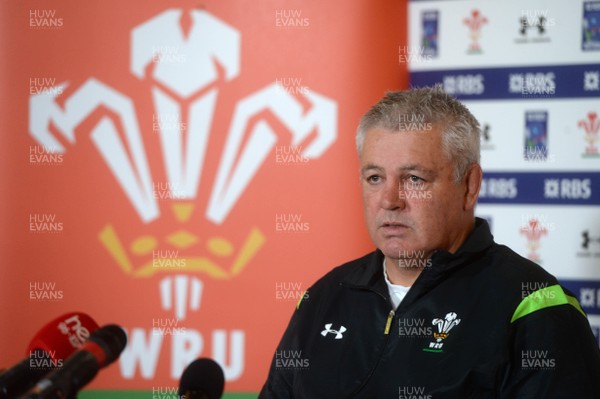 200115 - Wales Rugby Squad Announcement -Wales head coach Warren Gatland names his squad for the RBS 6 Nations 2015