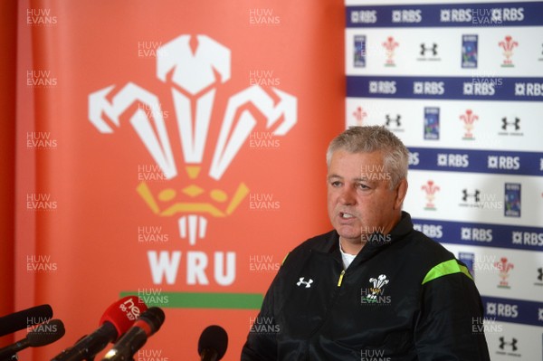 200115 - Wales Rugby Squad Announcement -Wales head coach Warren Gatland names his squad for the RBS 6 Nations 2015