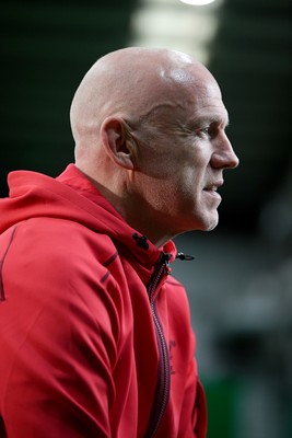 211025 -  Wales Rugby sqaud announcement - Picture shows Wales Head Coach Steve Tandy speaking in a press conference after announcing his squad for the upcoming Quilter Nations Series