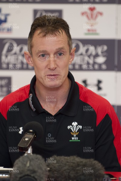 221012 -  Wales Rugby Squad Announcement - Dove Men Care Autumn International Series -   Wales Rugby Union Caretaker Head Coach Rob Howley announces the Wales squad to play in the Dove Men Care Autumn International Series 