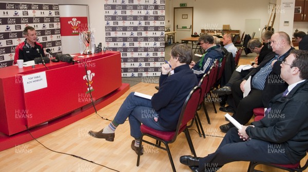 221012 -  Wales Rugby Squad Announcement - Dove Men Care Autumn International Series -   Wales Rugby Union Caretaker Head Coach Rob Howley announces the Wales squad to play in the Dove Men Care Autumn International Series 