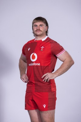271025 - Wales Rugby Squad Portraits - Aaron Wainwright